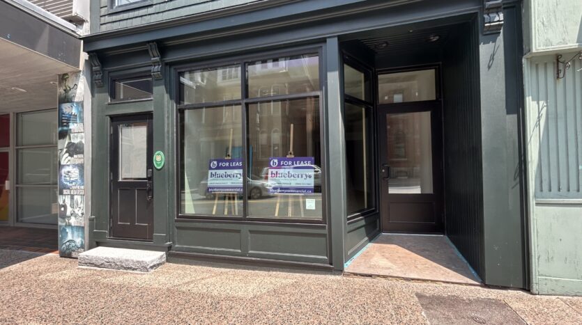retail space for lease at 1573 Barrington Street